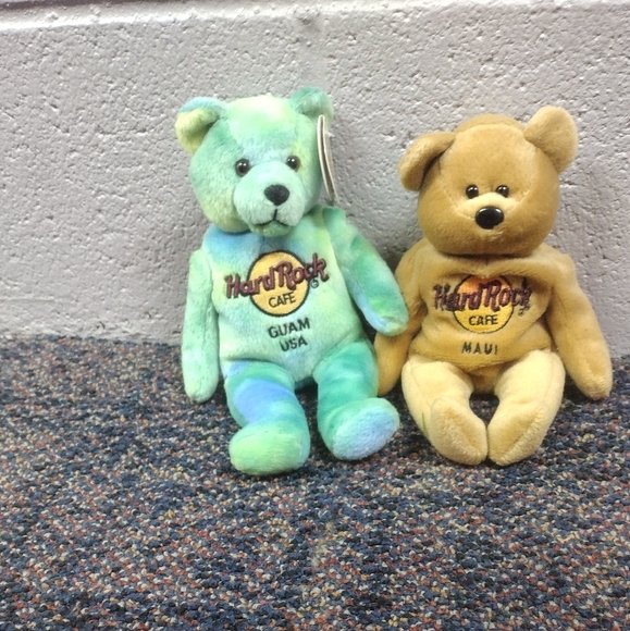 hard rock Cafe bears - Picture 3 of 5